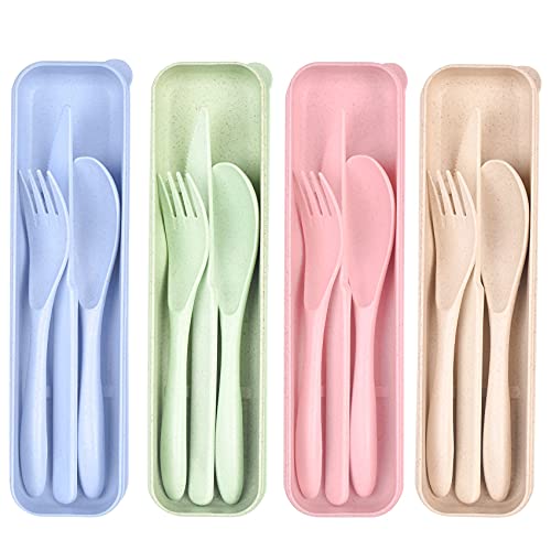 Travel Cutlery  Fork + Spoon Set with case – Li'lFinchBoutique