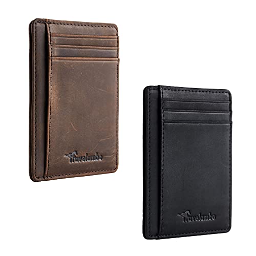 Slim RFID Blocking Wallet for Secure Travel