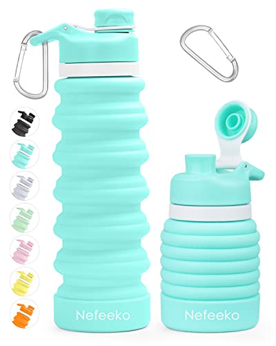 Portable Silicone Foldable Water Bottle