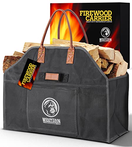Durable Firewood Carrier for BBQ Enthusiasts