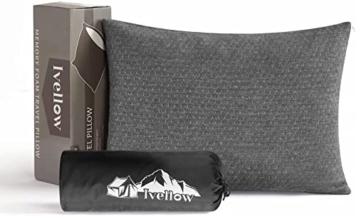 Ivellow Memory Foam Travel Pillow