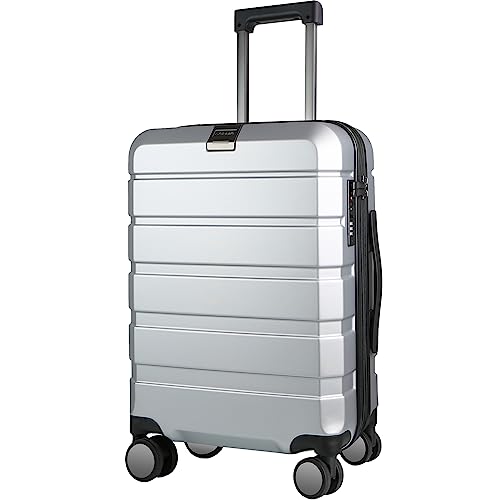 KROSER Hardside Carry On Luggage with Spinner Wheels