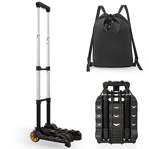 TORIBIO Folding Luggage Cart