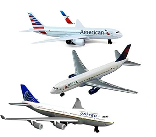 Daron American Airlines Die-cast Planes - 3 Pack