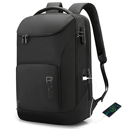 TANGCORLE Laptop Backpack with Anti Theft Design and USB Charging Port
