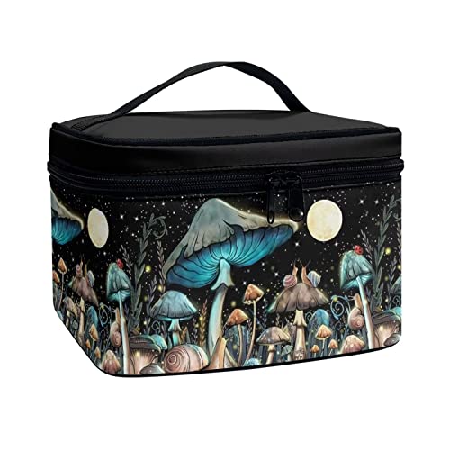 Lovely Mushroom Makeup Bag