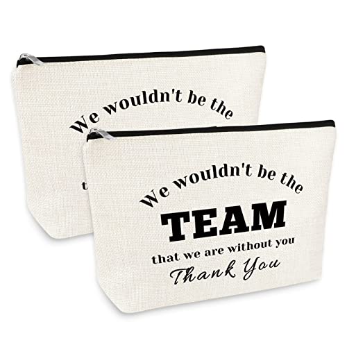 2 Pcs Boss Makeup Bags for Women