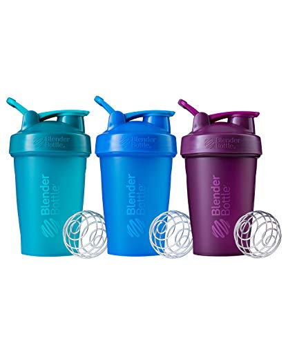 BlenderBottle Classic Shaker Bottle - 3 Pack