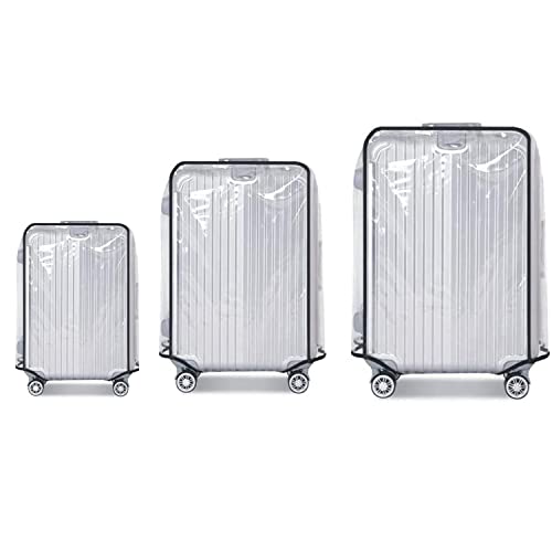 Klmsscxy Clear Luggage Cover Set