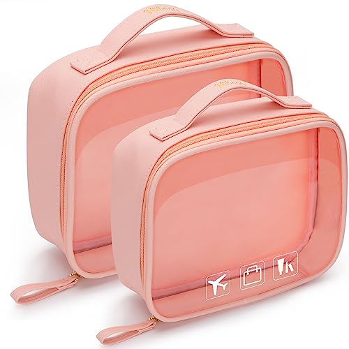 Hibagg Clear Toiletry Bags for Traveling