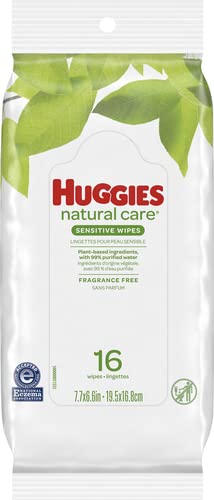 Huggies Fragrance Free Baby Wipes (6 Pack)