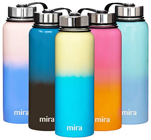 MIRA Insulated Metal Water Bottle - Coast Line - 40 oz