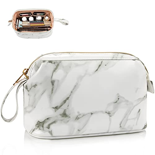 OCHEAL Small Marble Makeup Bag