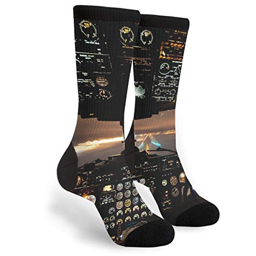 Funny Airplane Crew Socks