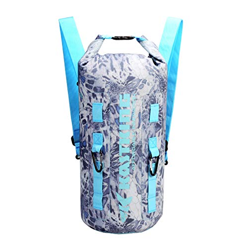 KastKing Floating Waterproof Dry Bags, Silver Mist Backpack