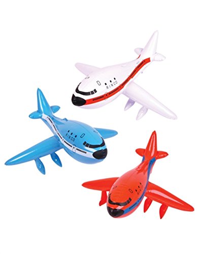 Inflatable Airplanes for Party Decorations and Favors