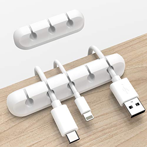 INCHOR Cable Clips, Cord Organizer for Desk Car Home and Office