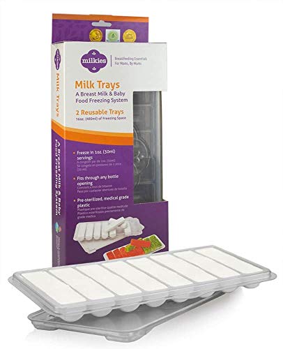 Milkies Milk Trays: Freeze and Store Your Milk and Baby Food in 1 Ounce Sticks