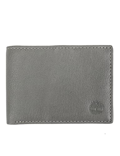 Timberland Leather RFID Blocking Wallet - Charcoal