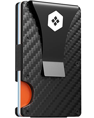 Sorax Carbon Fiber Wallet - RFID Blocking Slim Wallet for Men