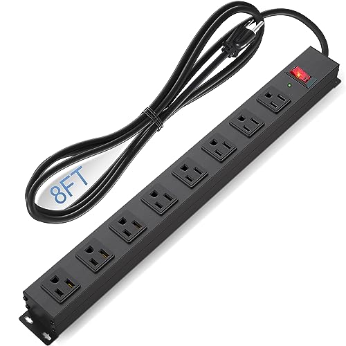 Heavy-Duty Power Strip Surge Protector