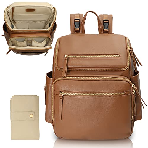 Omanmoli Diaper Bag Backpack - Multifunctional and Stylish