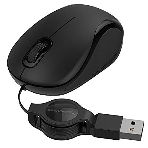 SABRENT Mini Travel USB Optical Mouse