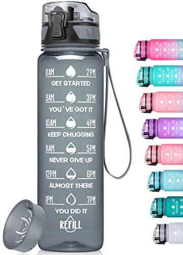 Geritto Motivational Water Bottle