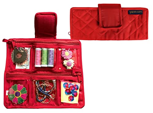 Yazzii Trinket Fold Up Case - Portable Storage Bag Organizer