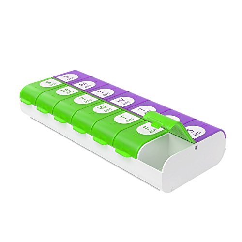 EZY DOSE Weekly Pill Organizer