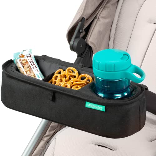 Universal Stroller Tray - Non-Slip, Insulated Cup Holder
