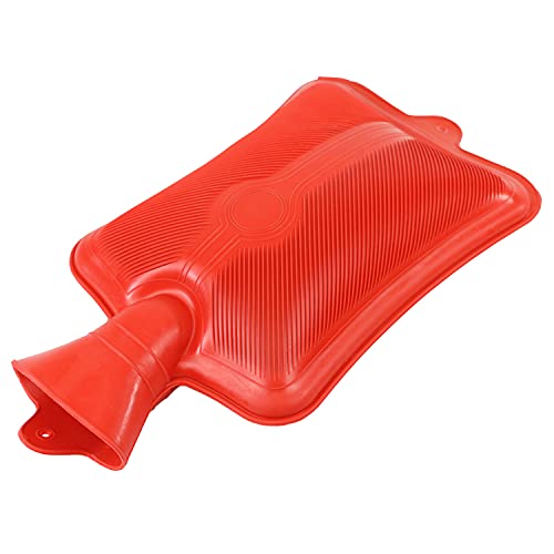 Classic Red Rubber Hot Water Bottle