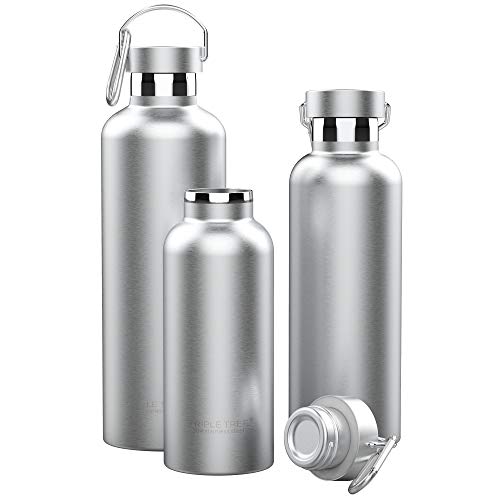 Triple Tree Vacuum Insulated Stainless Steel Water Bottle