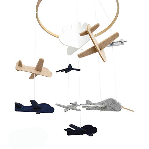 Airplane Baby Mobile, Nursery Decoration Ceiling Mobile