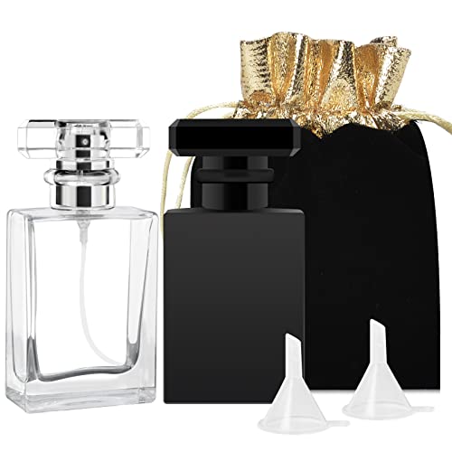 Luxsego Perfume Atomizers with Funnels