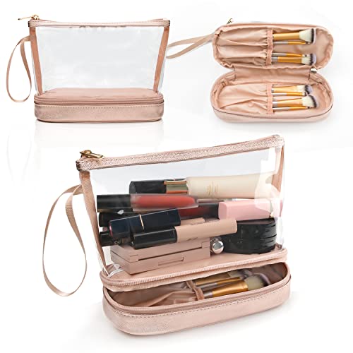 Rose Gold Makeup Organizer Bag Rose Gold Makeup Organizer Bag