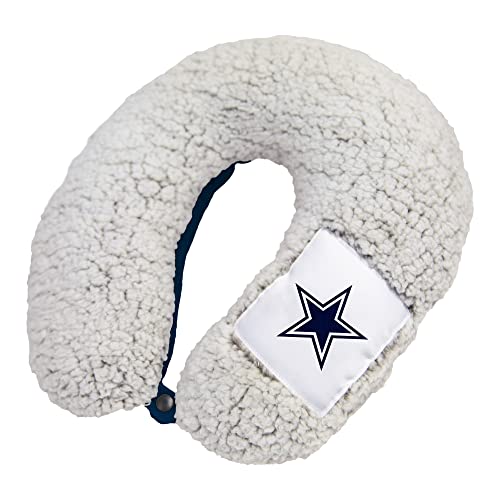 Dallas Cowboys Frosty Sherpa Neck Pillow