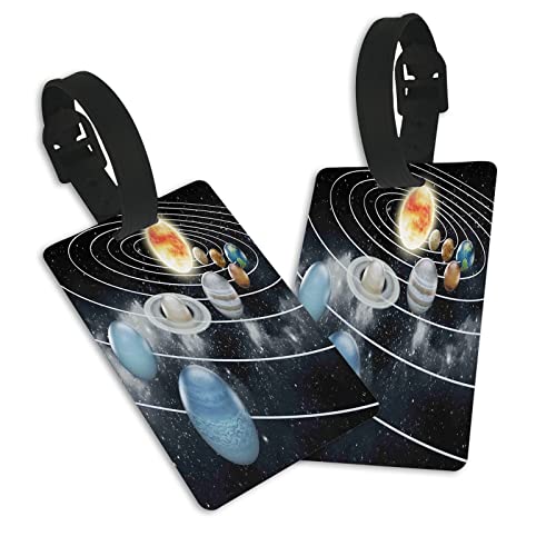 Stylish Galaxy Luggage Tags