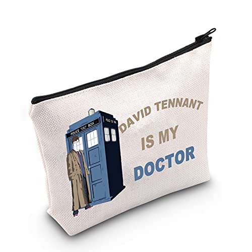 David Tennant Makeup Zipper Pouch Bag