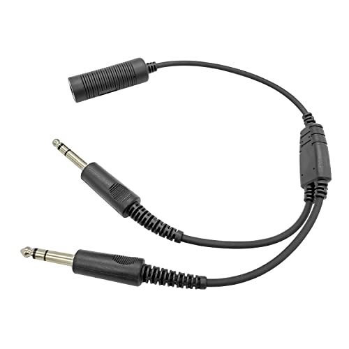 JUYODE Helicopter Headset Adapter
