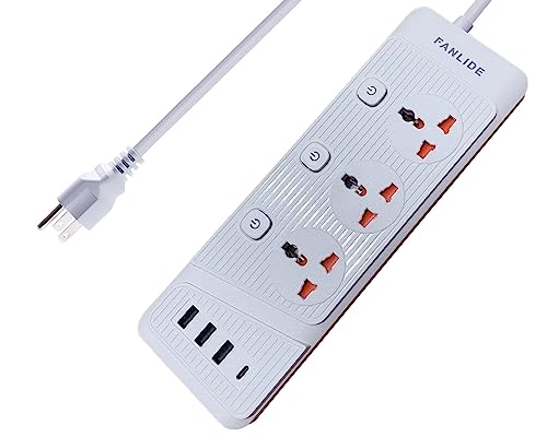 Universal Power Strip with USB C