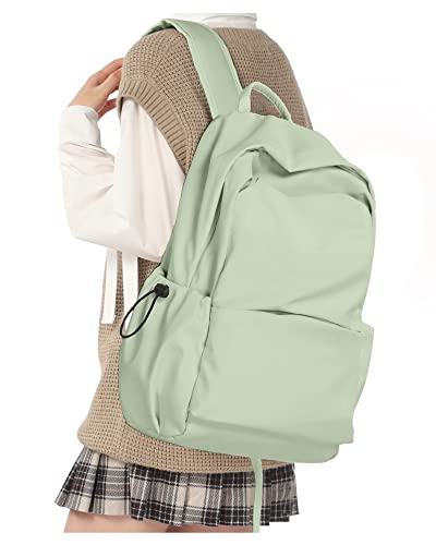 UPPACK Aesthetic Green Backpack