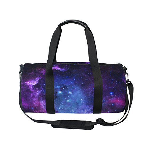Cooper girl Nebula Purple Galaxy Duffel Bag