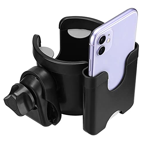 Suranew Stroller Cup Holder with Phone Holder
