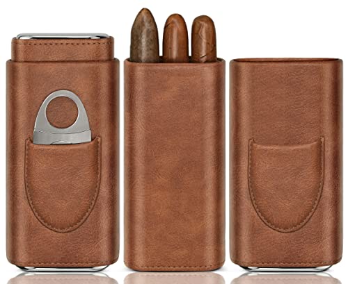 wanbro Cigar Case with Cigar Cutter