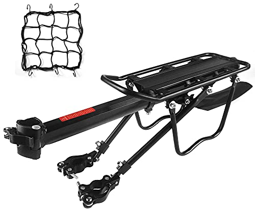 Dirza Bike Cargo Rack with Fender - Adjustable - Aluminum Alloy