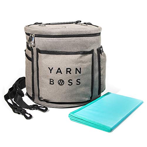 Yarn Boss Yarn Bag - Travel with Yarn & Knitting Supplies - Yarn Storage
