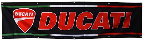Daoops Ducati Flag Moto GP Motorcycle Banner
