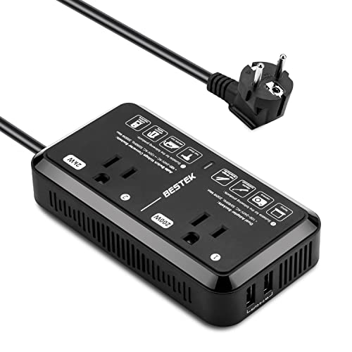 BESTEK 2000W Travel Voltage Converter