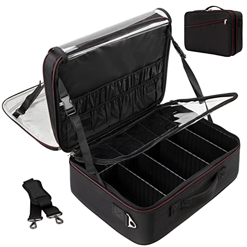 Spacious and Organized Makeup Travel Case